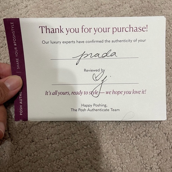 PRADA Canapa + COA - Picture 12 of 17